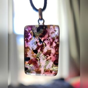 Preowned Murano glass‎ necklace/pendant